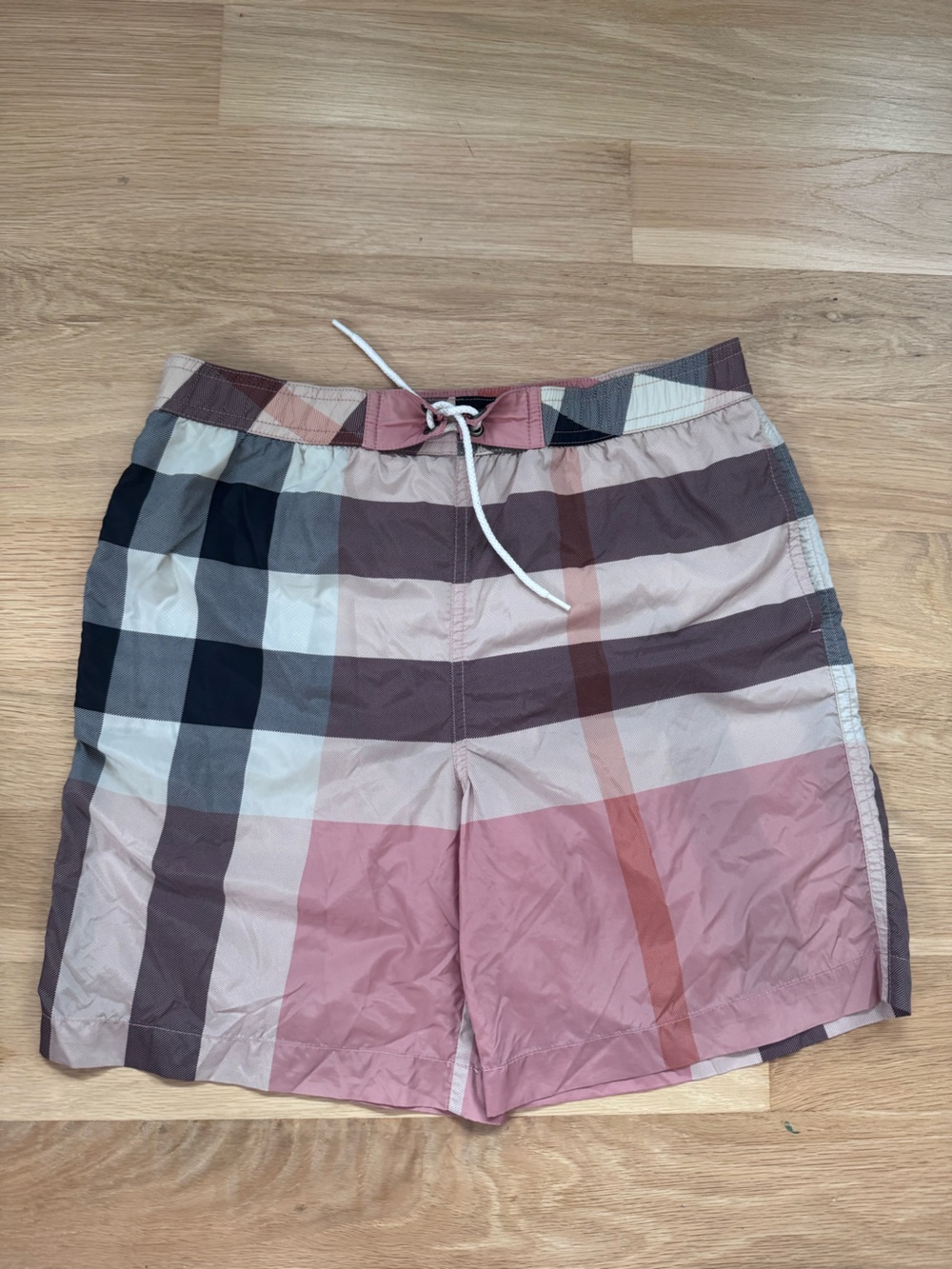 Burberry Children’s Youth Jefferies Swim Shorts with Drawstring